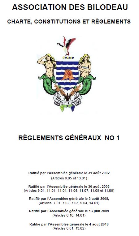 Règlements généraux